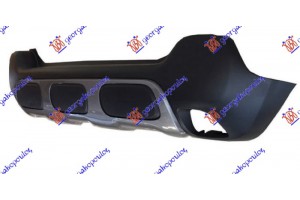 Προφυλακτηρας Πισω Κατω (ΜΕ Διακοσμητικο ΓΚΡΙ) Μαυρος Citroen C3 Air Cross 21- - 201403645