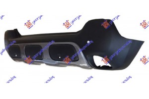 Προφυλακτηρας Πισω Κατω (ΜΕ Διακοσμητικο ΓΚΡΙ) Μαυρος (ΜΕ PDS) Citroen C3 Air Cross 21- - 201403655