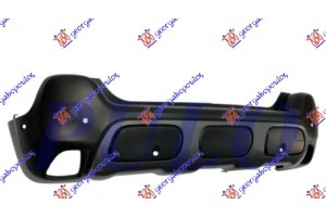 Προφυλακτηρας Πισω Κατω (ΜΕ Διακοσμητικο ΓΚΡΙ) Μαυρος (ΜΕ PDC) Citroen C3 Air Cross 21- - 201403665