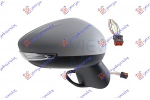 Καθρεφτης ΗΛΕΚΤ. ΘΕΡΜΑΙΝ. Μαυρος (ΜΕ Φλας & Αισθητηρα ) 8 Pin (Α ΠΟΙΟΤΗΤΑ) (CONVEX GLASS) Δεξια Citroen C3 Air Cross 21- - 201407481