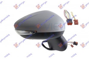 Καθρεφτης ΗΛΕΚΤ. ΘΕΡΜΑΙΝ. ΗΛΕΚΤ. ΑΝΑΚΛ. ΒΑΦΟΜ. (ΜΕ Φλας & Φως Ασφαλειας & ΑΙΣΘΗΤΗΡΑ) 12 Pin (Α ΠΟΙΟΤΗΤΑ) (CONVEX GLASS) Δεξια Citroen C3 Air Cross 21- - 201407581