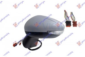 Καθρεφτης ΗΛΕΚΤ. ΘΕΡΜΑΙΝ. ΗΛΕΚΤ. ΑΝΑΚΛ. ΒΑΦΟΜ. (ΜΕ Φλας & Φως ΑΣΦΑΛΕΙΑΣ) 10 Pin (Α ΠΟΙΟΤΗΤΑ) (CONVEX GLASS) Αριστερα Citroen C3 Air Cross 21- - 201407582