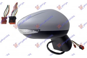 Καθρεφτης ΗΛΕΚΤ. ΘΕΡΜΑΙΝ. ΗΛΕΚΤ. ΑΝΑΚΛ. ΒΑΦΟΜ. (ΜΕ Φλας & Φως Ασφαλειας & Αισθητηρα & BLIS) 14 Pin (Α ΠΟΙΟΤ) (CONVEX GLASS) Δεξια Citroen C3 Air Cross 21- - 201407591