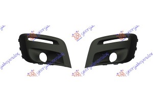 Διχτυα Προφυλακτηρα Εμπρος (ΜΕ Τρυπα Προβολεα & Φως Ημερας LED) Σετ Citroen Berlingo 15-19 - 205004820