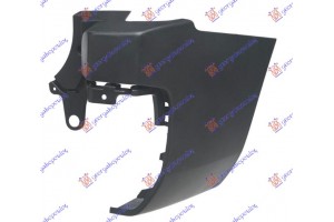 Ακρο Προφυλακτηρα Πισω Μαυρο (ΜΑΚΡΥ ΣΑΣΙ) (ΔΙΠΛΗ ΠΟΡΤΑ) Δεξια Citroen Berlingo 19- - 205203951