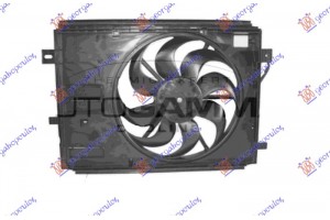 Βεντιλατερ Ψυγειου Κομπλε (ΜΟΝΟ) Electric - 1.5-1.6-2.0 Πετρελαιο (428mm) (2 pins) (250W) Citroen JUMPY/SPACE Tourer 16- - 033506470