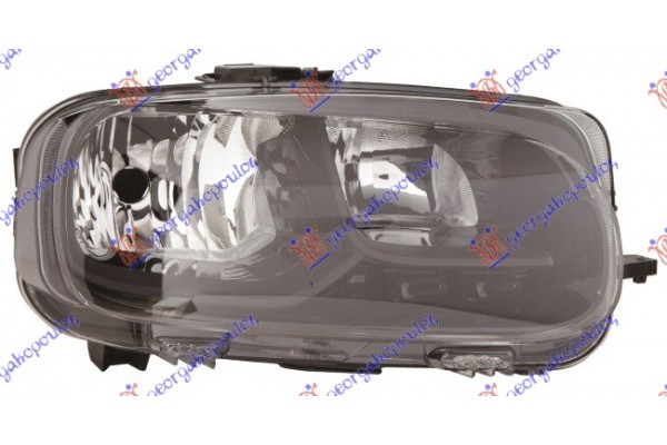 Φανος Εμπρος ΗΛΕΚΤ. (Ε) (DEPO) Αριστερα Citroen Berlingo 19- - 205205132