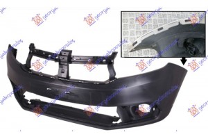 Προφυλακτηρας Εμπρος ΒΑΦΟΜ. (ΜΕ 3 Τρυπες Για Βαση ΠΛΑΙΝΗ) Dacia Sandero 16-20 - 223103370