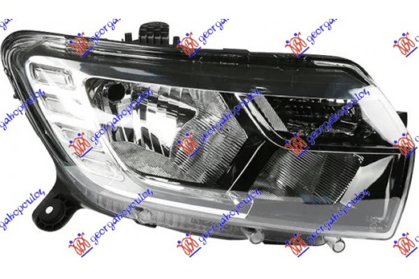 Φανος Εμπρος Ηλεκτρικος Με Φως Ημερας Led (VALEO) Δεξια Dacia LOGAN-MCV 16-21 - 220205151