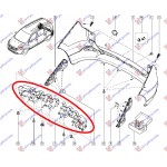 Ενισχυση ΠΡΟΦΥΛ. Πισω Πλαστικη (ΣΕΤ) Dacia Lodgy 12- - 221203850