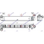 Ψυγειο Intercooler 1.5 Dci -14 (655x105x76) Dacia Duster 10-17 - 222006210