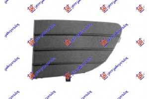 Διχτυ Προφυλακτηρα Εμπρος Ακραιο (CARBON MET)(XΩΡΙΣ Τρυπα ΠΡΟΒΟΛΕΑ) Αριστερα Fiat Punto Evo 09-12 - 290004812