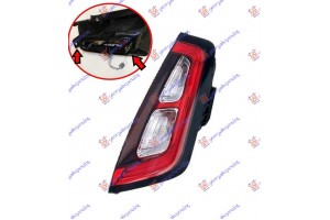 Φανος Πισω Led (ΧΩΡΙΣ ΠΛΑΚΕΤΑ) (ΓΙΑ Μοντελα Με Κουμπωτη ΠΛΑΚΕΤΑ) (Ε) Δεξια Fiat Punto Evo 09-12 - 290005816