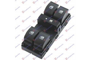 Διακοπτης ΠΑΡΑΘ. ΕΜΠ. (Τετραπλός) (12pin) Αριστερα Citroen Nemo 08- - 045307177