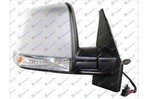 Καθρεφτης Μηχανικος Με Ντιζες Βαφομενος (ΜΕ ΦΛΑΣ) (COMBI) (CONVEX GLASS) Δεξια Fiat Doblo 09-15 - 294007481
