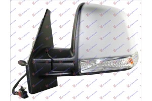 Καθρεφτης Μηχανικος Με Ντιζες Βαφομενος (ΜΕ ΦΛΑΣ) (COMBI) (Α ΠΟΙΟΤΗΤΑ) (CONVEX GLASS) Αριστερα Fiat Doblo 09-15 - 294007484