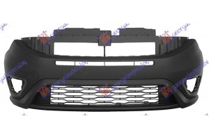 Προφυλακτηρας Εμπρος Μονοκομματος Μαυρος Fiat Doblo 15- - 294103370