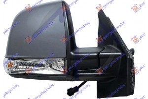 Καθρεφτης Μηχανικος Με Ντιζες Βαφομενος (ΜΕ ΦΛΑΣ) (COMBI/PANORAMA) (Α ΠΟΙΟΤΗΤΑ) (CONVEX GLASS) Δεξια Fiat Doblo 15- - 294107586