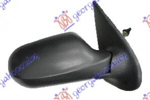 Καθρεφτης Μηχανικος Με Ντιζες Μαυρος -07 (Α ΠΟΙΟΤΗΤΑ) (CONVEX GLASS) Δεξια Fiat Strada 05-14 - 296007481