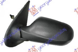 Καθρεφτης Μηχανικος Με Ντιζες Μαυρος -07 (Α ΠΟΙΟΤΗΤΑ) (ASPHERICAL GLASS) Αριστερα Fiat Strada 05-14 - 296007482