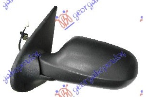 Καθρεφτης Μηχανικος Με Ντιζες Μαυρος (ΜΕ ΑΙΣΘΗΤΗΡΑ) -07 (ASPHERICAL GLASS) Αριστερα Fiat Strada 05-14 - 296007484