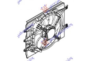 ΒΕΝΤΙΛ. ΨΥΓ. Κομπλε (-AC) 1.4i-16V Fiat 500 L 17- - 297306470