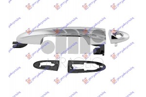 Χερουλι Πορτας ΕΜΠ. Εξω Χρωμιο Αριστερα Fiat 500 L 17- - 297307842