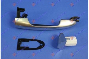 Χερουλι Πορτας Πισω Εξω Ασημι Αριστερα Fiat 500 L 12-17 - 297007854