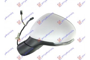 Καθρεφτης ΗΛΕΚ. ΘΕΡΜ. Με Καπακι Χρωμιο (Μ/ΦΛΑΣ) (CONVEX GLASS) Αριστερα Fiat 500 X 15-19 - 297107502