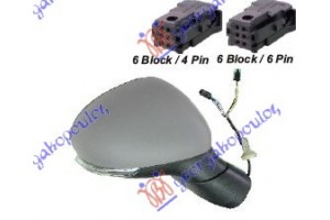 Καθρεφτης ΗΛ. ΘΕΡ. ΗΛ. ΑΝ. ΒΑΦ. (Μ/ΦΛΑΣ&ΑΙΣΘ) (CONVEX GLASS) Δεξια Fiat 500 X 15-19 - 297107581