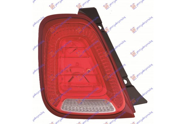 Φανος Πισω (Ε) Αριστερα Fiat 500 15- - 297205812