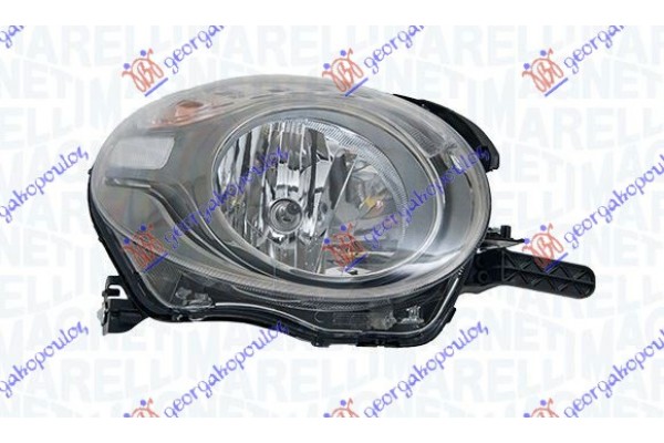 Φανος Εμπρος ΗΛΕΚΤ. (MARELLI) Δεξια Fiat 500 L 17- - 297305141