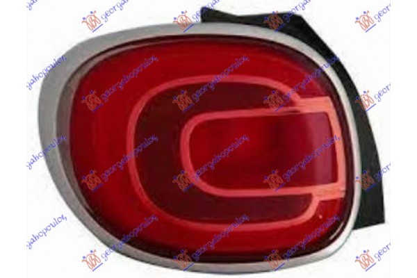 Φανος Πισω (CROSS) (Γ) Αριστερα Fiat 500 L 17- - 297305822