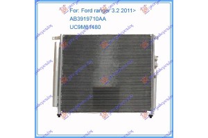 Ψυγειο A/C ΒΕΝΖΙΝΗ-ΠΕΤΡΕΛΑΙΟ (638x535x12) Ford Ranger 12-15 - 315106420