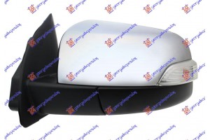 Καθρεφτης ΗΛΕΚΤ. Χρωμιο Με Φλας & Φως ΑΣΦ. (CONVEX GLASS) Αριστερα Ford Ranger 12-15 - 315107579