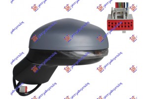 Καθρεφτης ΗΛΕΚΤ. ΘΕΡΜΑΙΝ. ΗΛ. ΑΝΑΚΛ. ΒΑΦΟΜ. (ΜΕ Φλας & Φως ΑΣΦΑΛ.) 10 Pin (Α ΠΟΙΟΤΗΤΑ) (CONVEX GLASS) Αριστερα Ford Puma 20- - 316507572