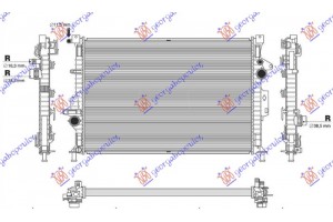 Ψυγειο Νερου 1.6 Ecoboost Βενζινη ΜΗΧΑΝΙΚΟ/ΑΥΤΟΜΑΤΟ (672x454) Ford TRANSIT/TOURNEO Connect 13-19 - 317106300