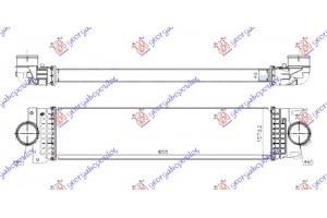 Ψυγειο Intercooler 1.0 Ecoboost Βενζινη (655x160x40) Ford Mondeo 14- - 318106220
