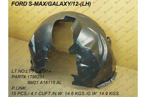 Θολος Εμπρος Πλαστικος Αριστερα Ford S-MAX 11-15 - 319000822