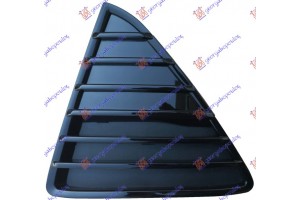 Διχτυ Προφυλακτηρα Εμπρος Ακραιο (ΜΑΥΡΟ ΓΥΑΛΙΣΤΕΡΟ) Δεξια Ford Focus 11-14 - 320004811