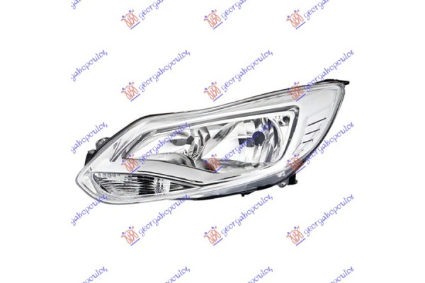 Φανος Εμπρος ΗΛΕΚΤ. (ΧΡΩΜΙΟ) Hella Αριστερα Ford Focus 11-14 - 320005152