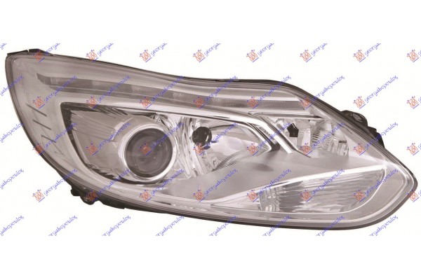 Φανος Εμπρος Xenon Με Φως Ημερας Led (Ε) (DEPO) Δεξια Ford Focus 11-14 - 320005291