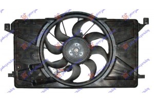 Βεντιλατερ Ψυγειου Κομπλε (ΜΟΝΟ) 1.6 Βενζινη (390mm) (2pin) (ΜΕ ΠΛΑΚΕΤΑ) Ford Focus 11-14 - 320006440
