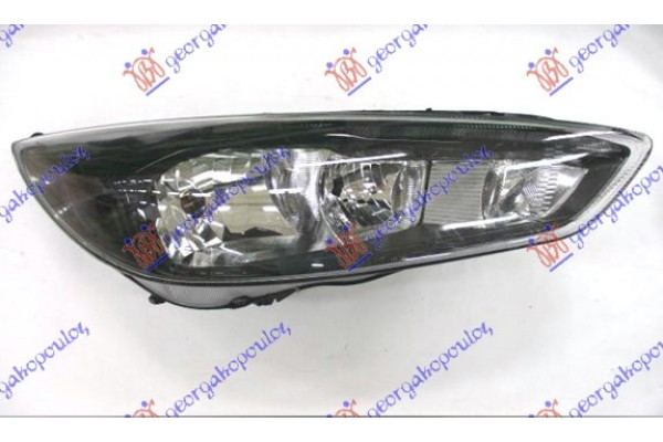 Φανος ΕΜΠ. ΗΛ. Μαυρος (Η7/Η15)(Ε)(Μ/ΜΟΤ) (DEPO) Δεξια Ford Focus 14-18 - 320105133