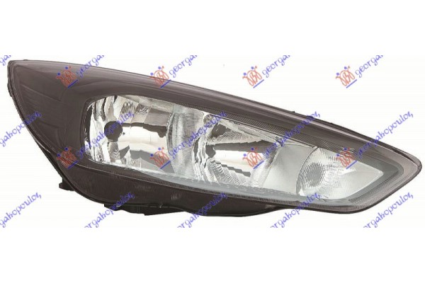 Φανος Εμπρος ΗΛΕΚΤ. Μαυρος (H7/H1) (Ε) (DEPO) Δεξια Ford Focus 14-18 - 320105153