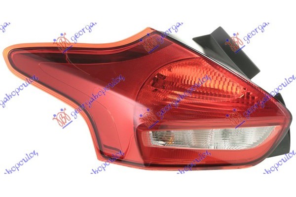 Φανος Πισω 5Π Led (HELLA) Αριστερα Ford Focus 14-18 - 320105819