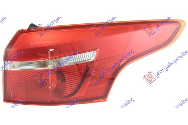 Φανος Πισω Εξω S.W. (HELLA) Δεξια Ford Focus 14-18 - 320105893