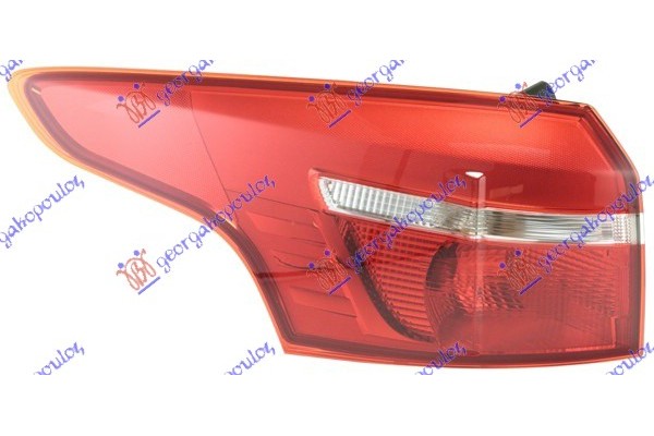 Φανος Πισω Εξω S.W. Led (HELLA) Αριστερα Ford Focus 14-18 - 320105992