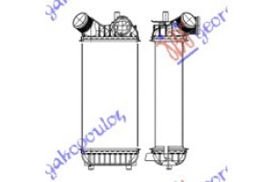 Ψυγειο INTERC. 1.6 Tdci (298x156x80) Ford Focus C-MAX 10-14 - 321006220