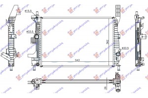 Ψυγειο Νερου 1.0 Ecoboost Benzinh (543x362x26) Ford Focus C-MAX 10-14 - 321006330